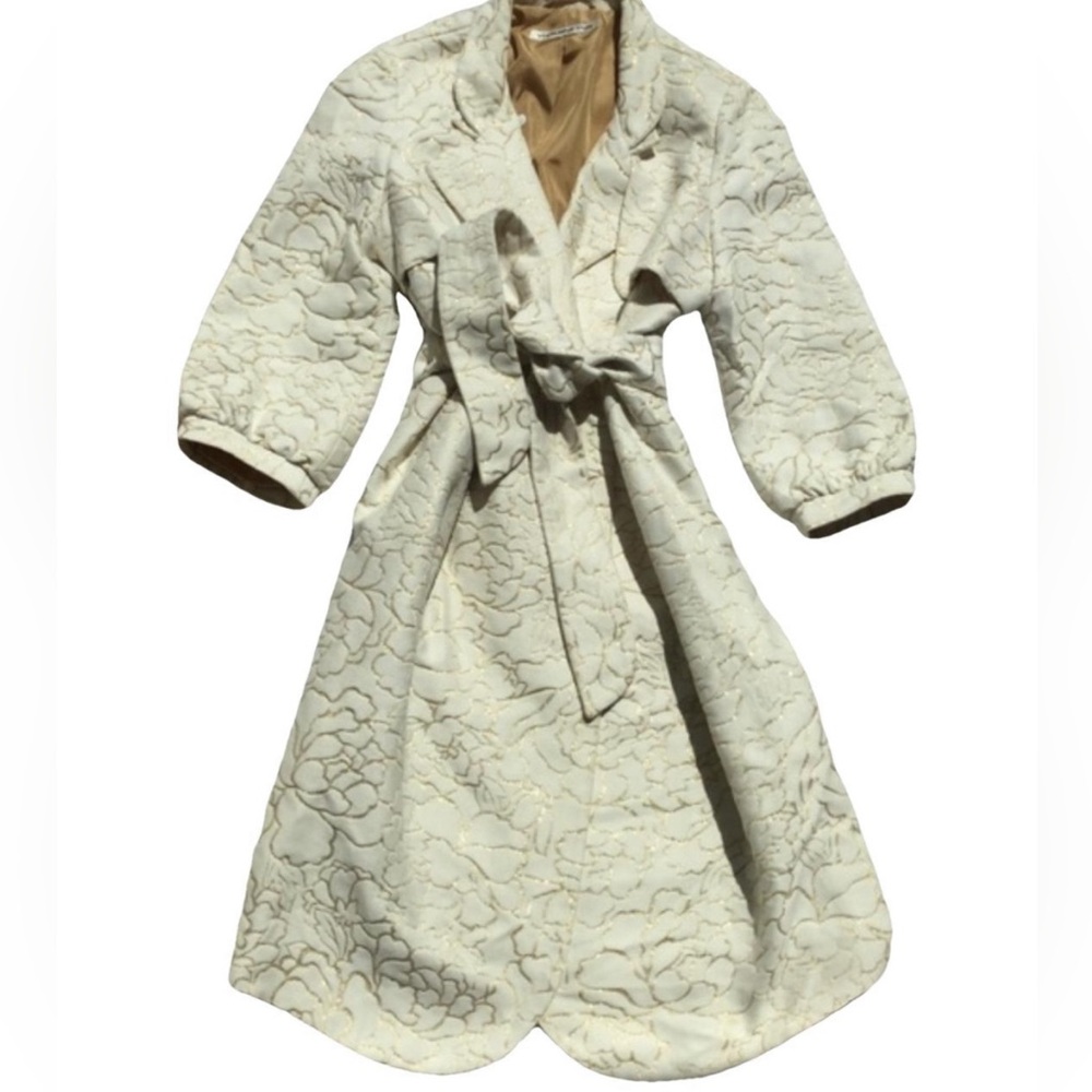Vivienne Tam embroidered belted coat